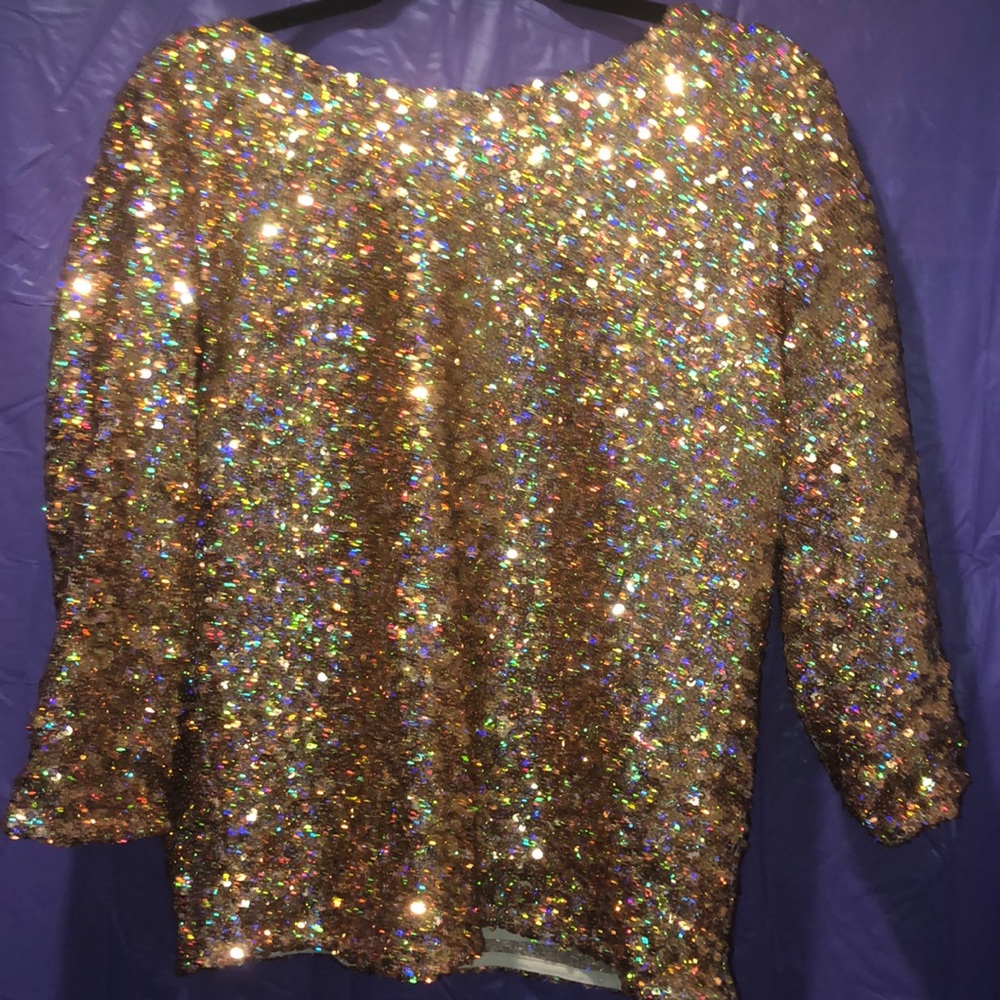 Sequined top